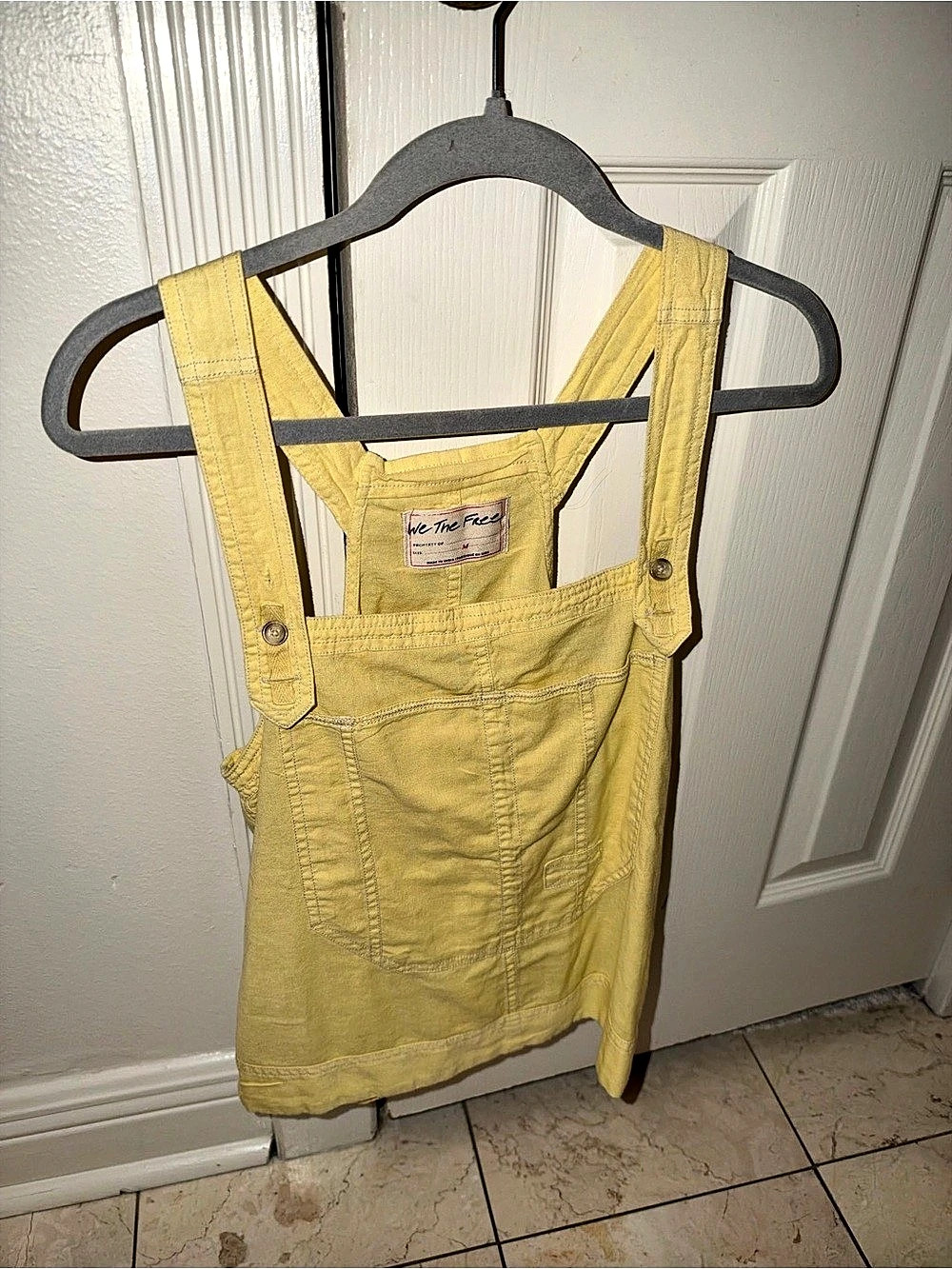 We The Free Yellow Tank Size Medium